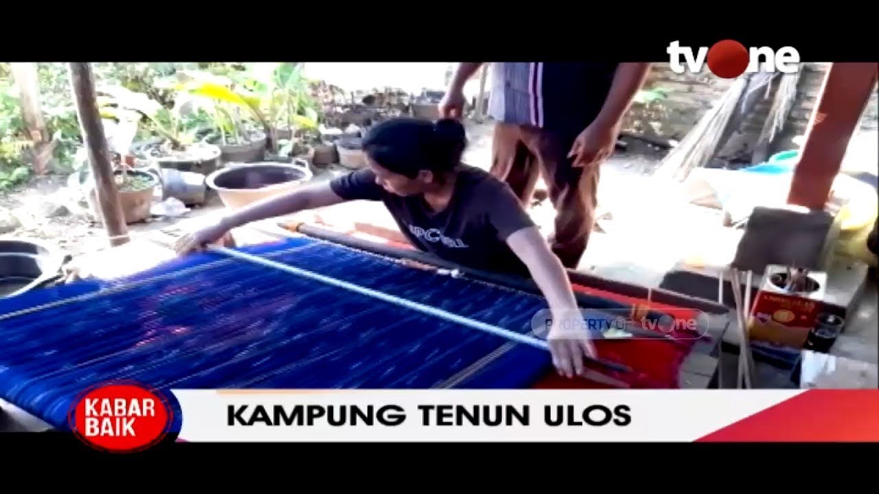 Yukkk... Intip Sentra Perajin Ulos Ramah Lingkungan di Desa Papande Pulau Sibandang