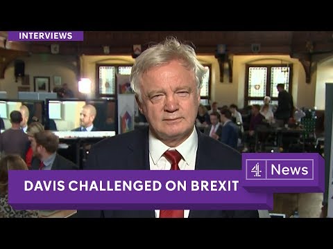 David Davis challenged on ‘lying’ in politics by Krishnan Guru-Murthy on Channel 4 News