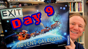 Exit the Game Advent Calendar 2025 Day 9: The Intergalactic Race