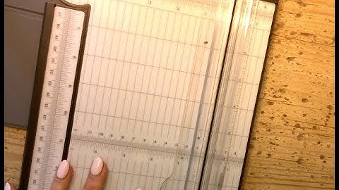 Back to Basics... Card-making 101:  The top 3 basic tools!