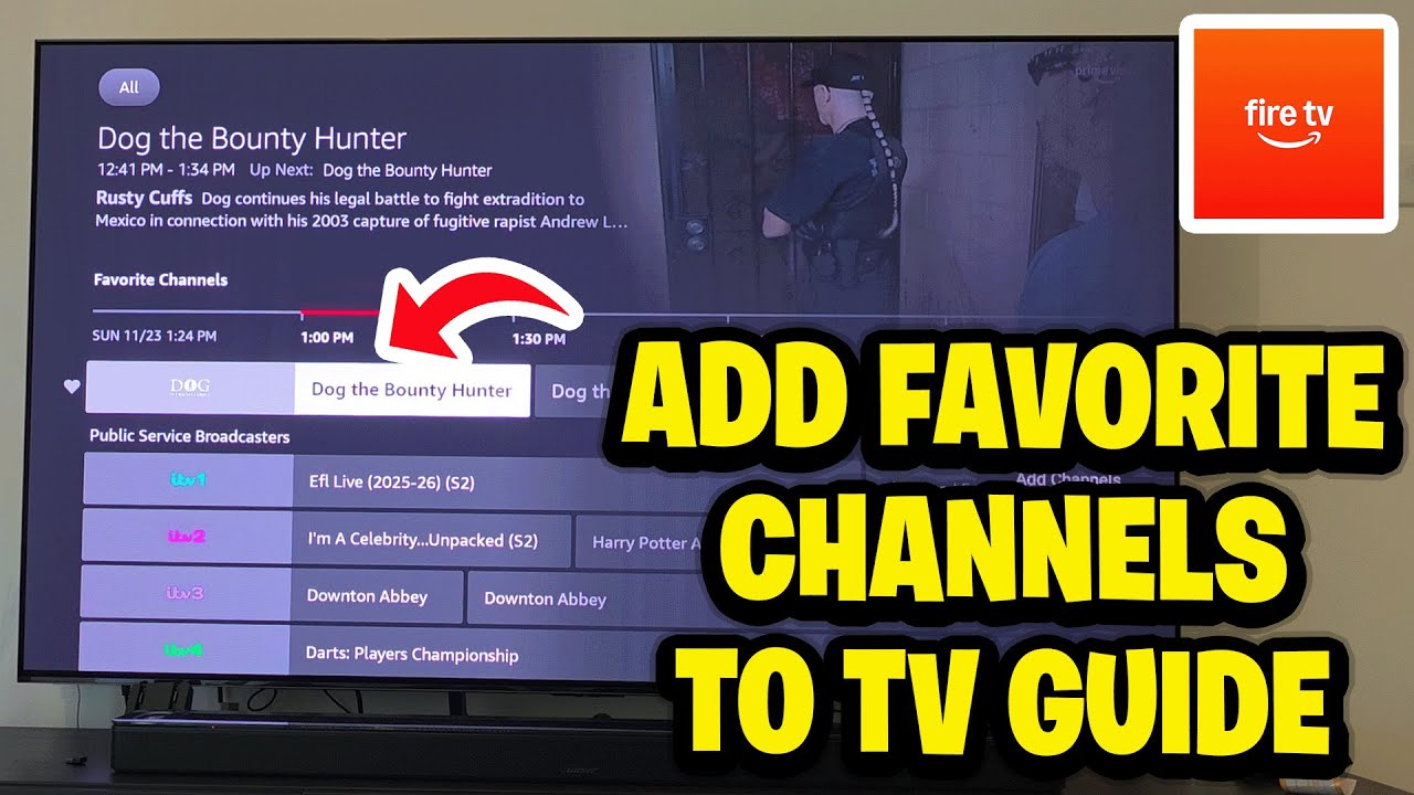 How to Add Favorite Channels to TV Guide on Amazon Fire TV Stick ...