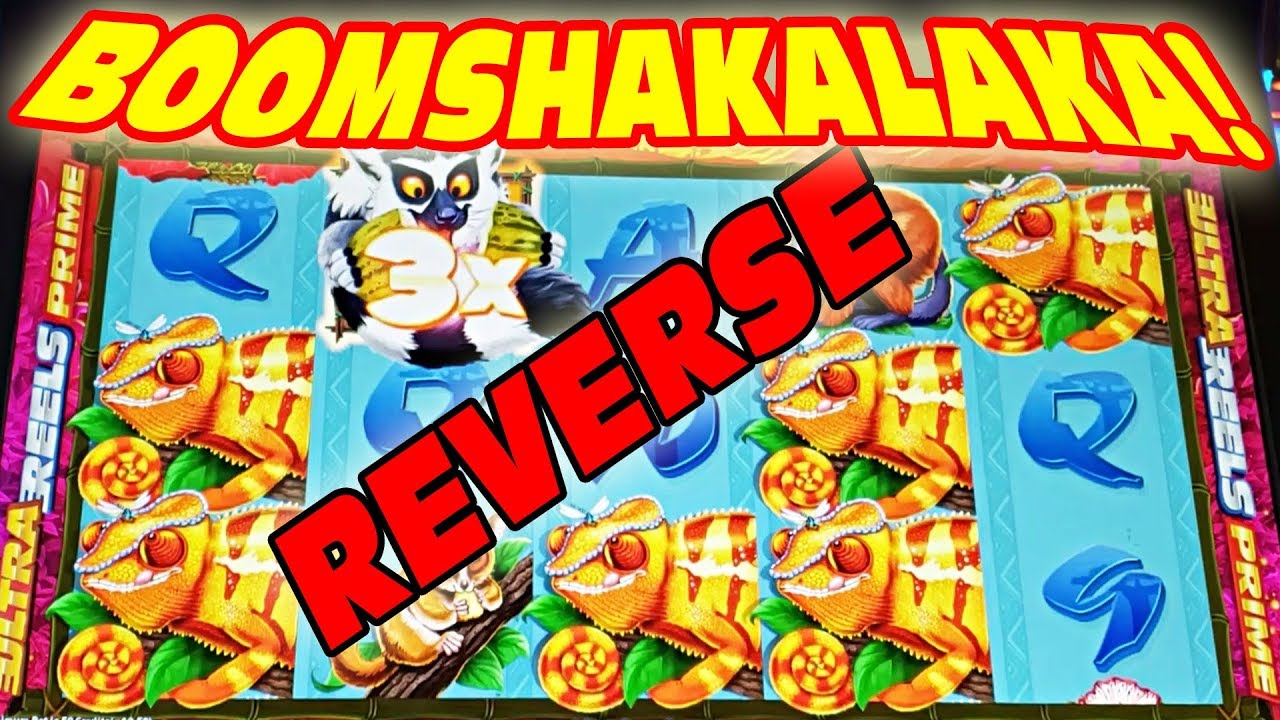 THE REVERSE BOOMSHAKALAKA ★ AMAZING [BACKWARDS] SLOT VIDEO vegas hotels