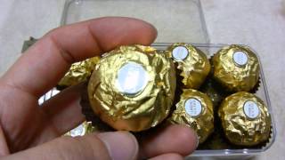安くておいしいチョコレート　フェレロ ロシェ(FERRERO ROCHER)