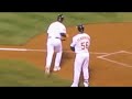 3 broken bats... in one at-bat