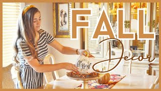 🍁 FALL 2021 DECORATE WITH ME 🍂 COZY FALL HOME DECOR 🤍 FALL DECORATING IDEAS 🤎 COURTNEY LYNN