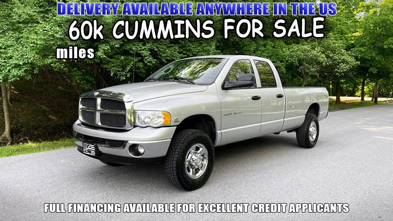 5.9 Cummins For Sale: 2003 Dodge Ram 3500 SLT Longbed 4x4 Diesel With ...