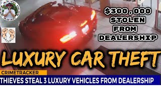 GRAND THEFT AUTO: LUXURY CARS WORTH $300K stolen