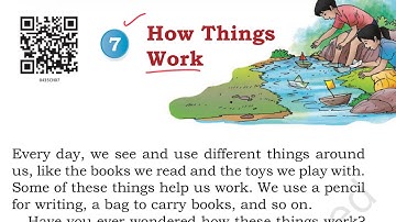 How things work  Class 4, our wondrous world unit 4 chapter 7 complete solution with explanation