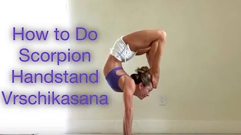How To Do Scorpion Handstand, Vrschikasana in Ashtanga Yoga