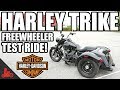 Harley-Davidson Trike Freewheeler Test Ride! (2017)