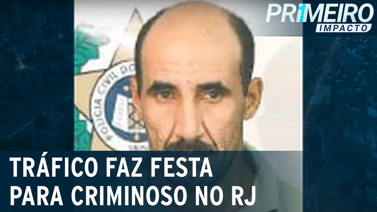 Traficantes desafiam polícia em festa para criminoso | Primeiro Impacto (17/06/21