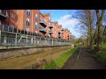 Grantham and the queen elizabeth park walk english countryside 4k
