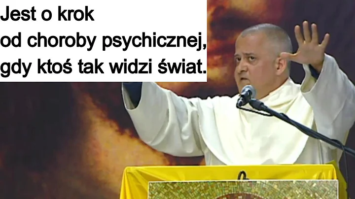 Jest o krok od choroby psychicznej, gdy kto tak wi...