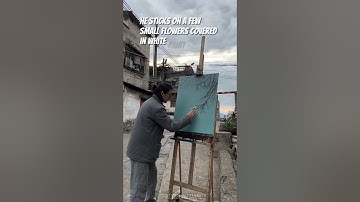 Using a Tree Branch to Make Art