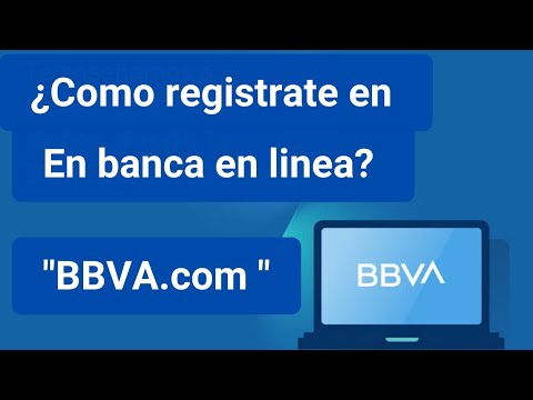 Cómo registrarse en banca en linea Bbva Bancomer