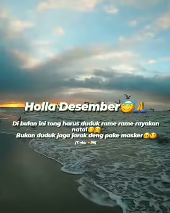 story keren selamat datang bulan Desember 💕