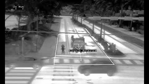FLIR TrafiSense II - Bicycle Detection