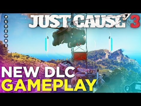 Just Cause 3: Mech Land Assault GAMEPLAY!