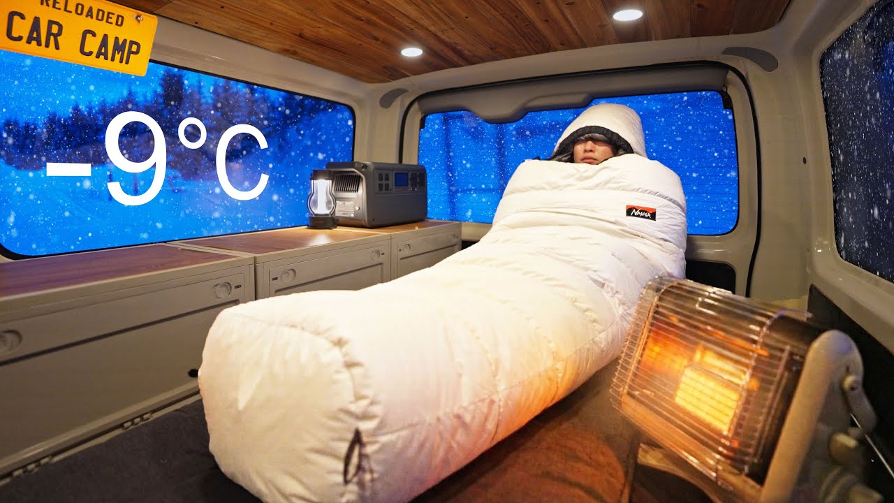 Замёрзший Роуд-трип: Соло Кемпинг на Машине в Экстремальной Зиме.