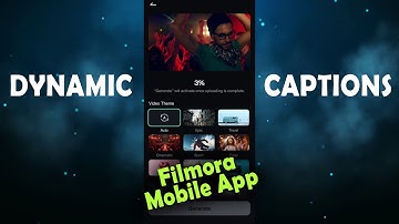 How to Create Dynamic Captions using AI Speech to Text in Filmora Mobile?