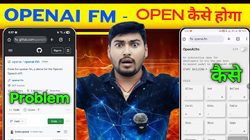 OPEN AI FM NAHI CHAL RAHA HAI 😢 OPENAI FM NOT WORKING | OPEN AI FM GITHUB PROBLEM FIX 