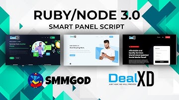 RUBY/NODE 3.0 – SMART PANEL SCRIPT | SMM PANEL SCRIPT | SMMGOD