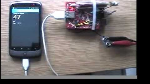 Android Open Accessory Geiger Counter