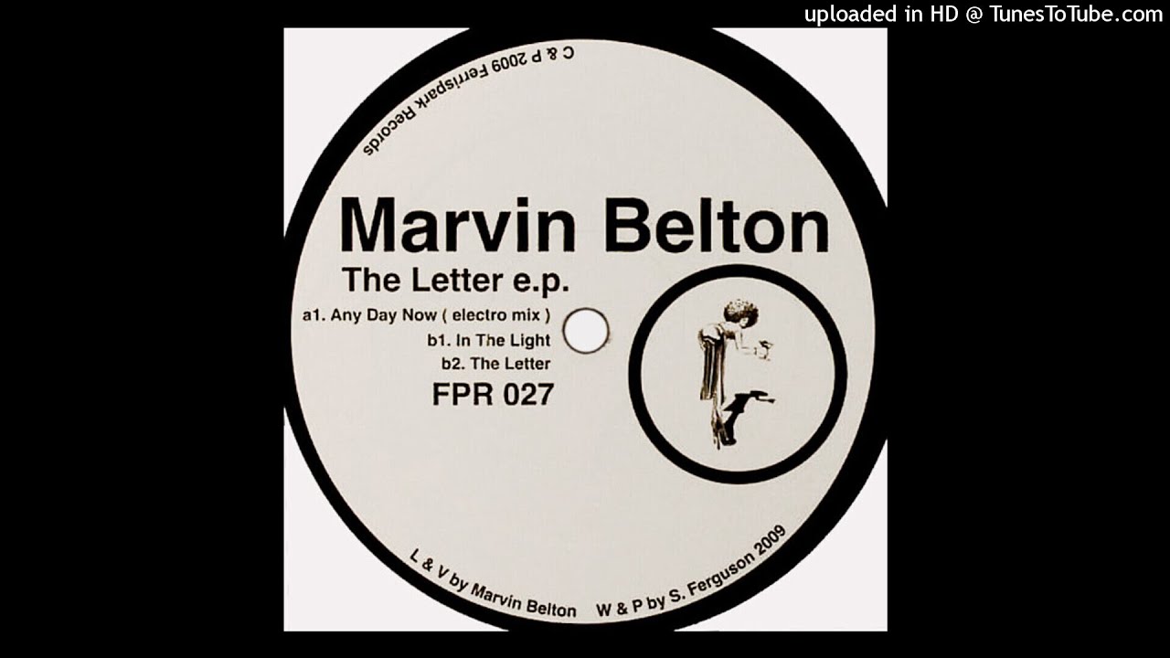 Marvin Belton | Any Day Now (Elektro Main Mix) - YouTube