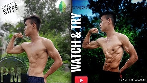 Muscle expose💪🏾💪🏾 with Tonal Contrast effect//SNAPSEED//