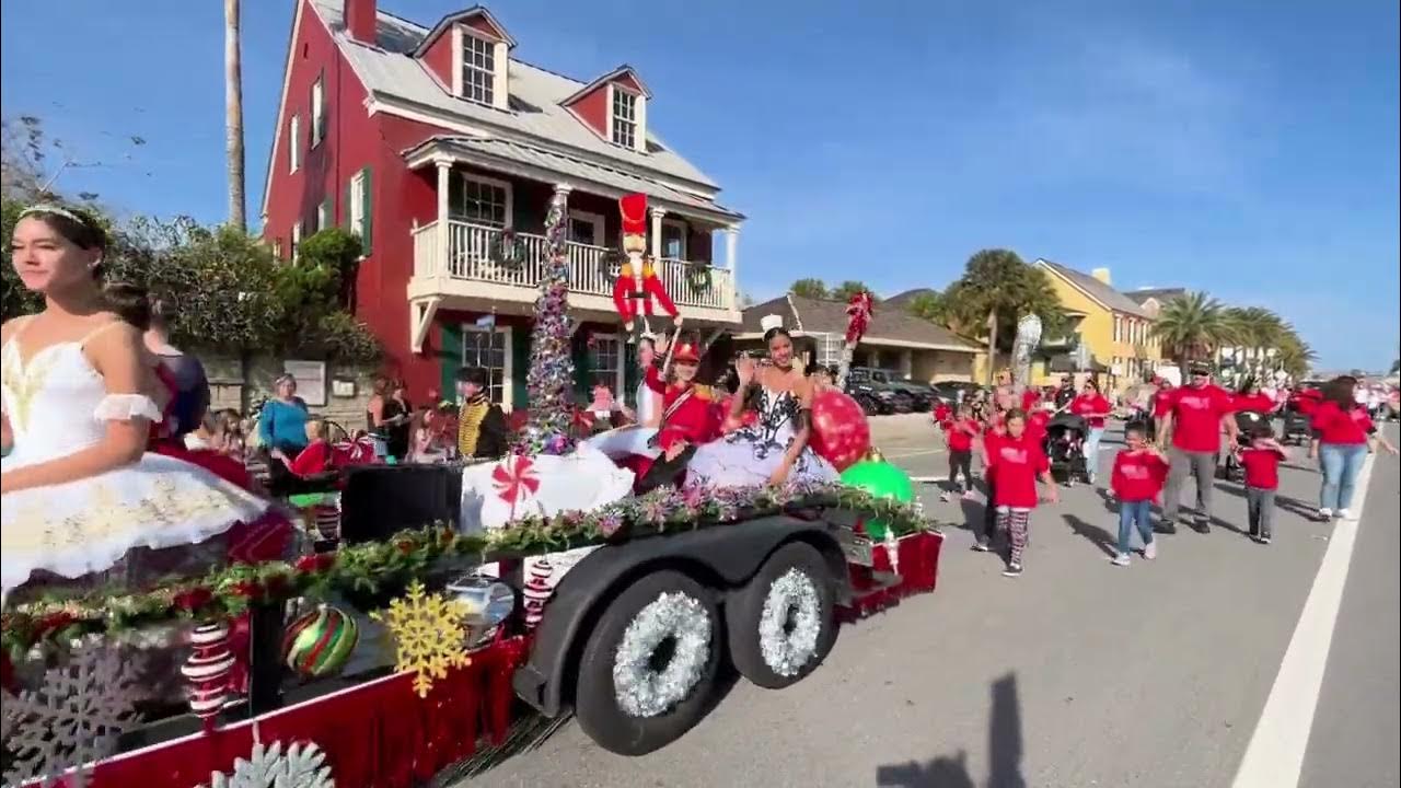 2022 St. Augustine Christmas Parade Zoika's Dance YouTube