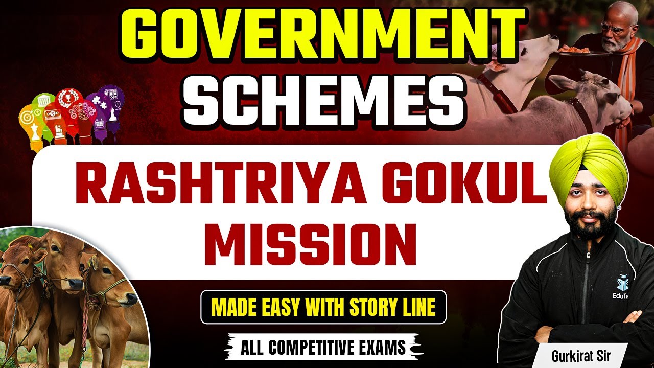 Rashtriya Gokul Mission | Important Government Schemes For Bank Exam | EduTap Current Affairs 2025