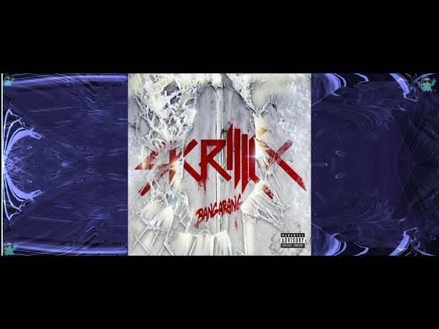 Bangarang (feat. Sirah) - Skrillex - Music Visualization - Trippy - 4K