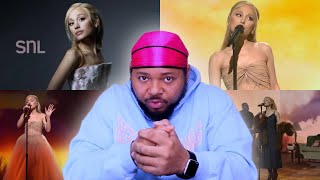 ARIANA GRANDE x WE CAN'T BE FRIENDS & IMPERFECT FOR YOU (ON SATURDAY NIGHT LIVE (SNL)) | REACTION