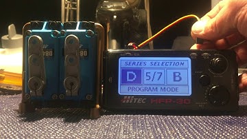 Hitec HFP 30 servo programmer
