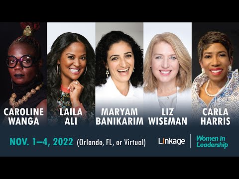 Linkage's Women in Leadership Institute | Nov 1 - 4, 2022 | Orlando, FL or Virtual