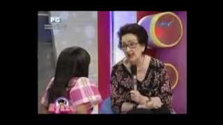 Gloria Romero in Ryzza Mae Show Full episode February 21, 2014