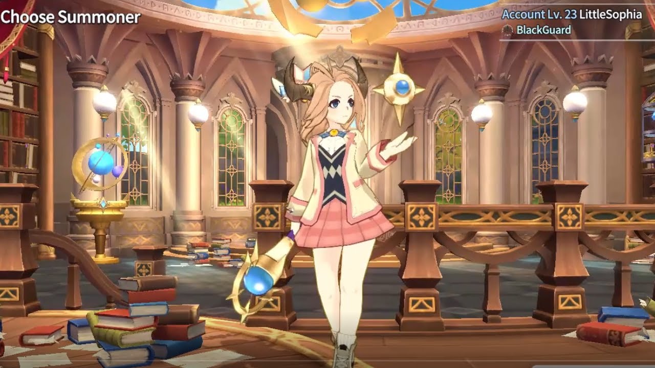 Summoners War Chronicles Game | Orbia from lvl 20 to 26 