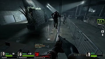 L4D2: Diescraper Redux - Downtown Military Outpost (2/4) (Tank Run - Expert)
