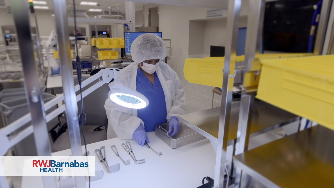 An Inside View of RWJUH’s State-of-the-Art Central Sterile Processing Unit