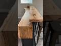 Standalone maple bar with storage! 🤯 #woodworking #shorts #yts #asmr #columbusohio