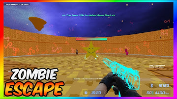 CSS Zombie Escape on NiDE | ze_surf_froyo_css3 (Boss Star)