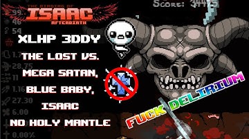 The Binding of Isaac Afterbirth+ // File 2 - The Lost Vs. Mega Satan (WITHOUT HOLY MANTLE)