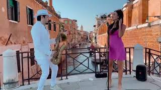 اروع اغنية ايطالية في مدينة البندقيةاستمتع