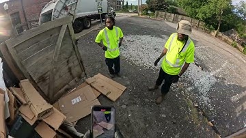 Bulk Garbage Pickup / HUGE random bulk trash pickup w/ Can Man Cam | POV | ASMR | 4K Full UHD