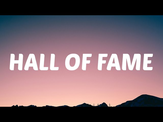 Jake Banfield - Hall Of Fame (Lyrics) class=