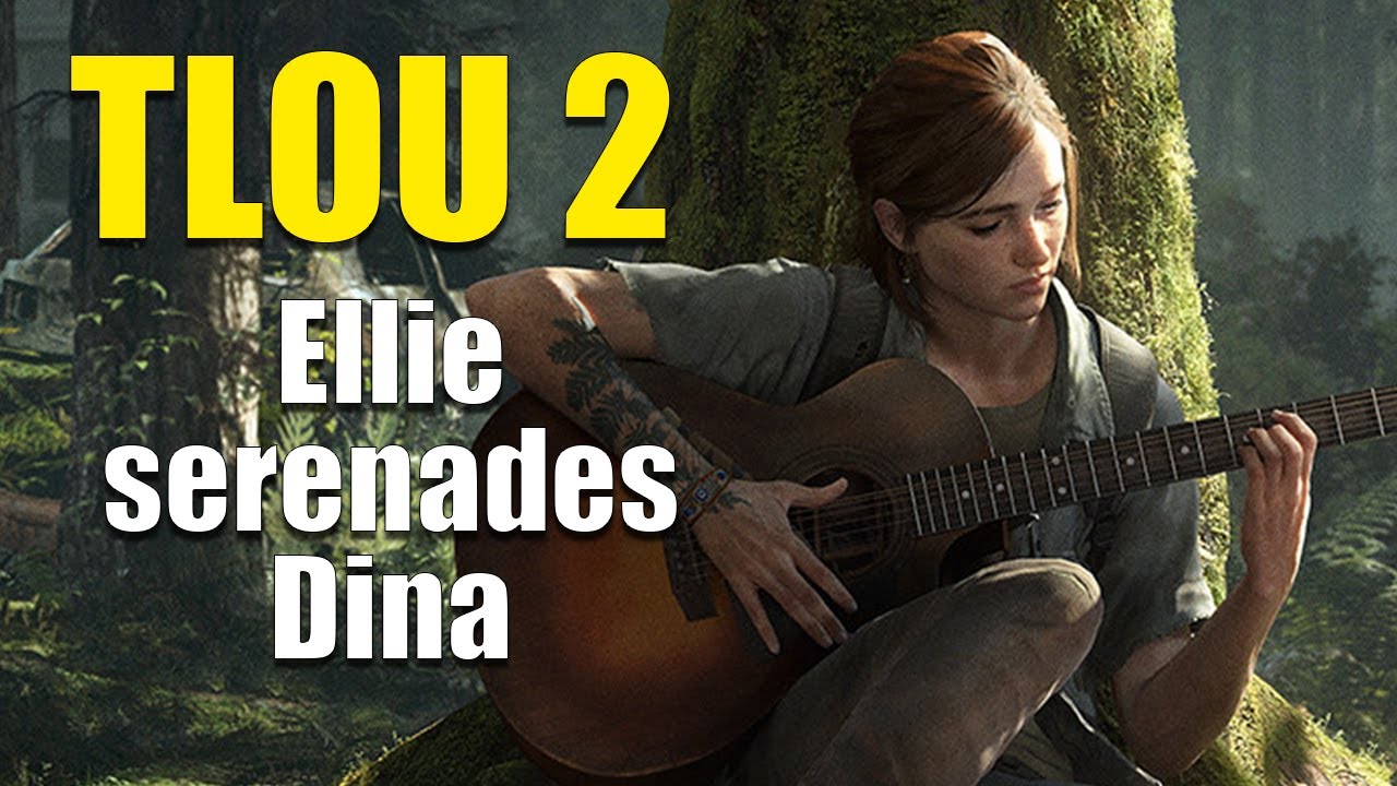 The Last of Us 2 - Ellie sings Take On Me with guitar 