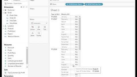 How to Find the Fiscal Month of a Date in Tableau