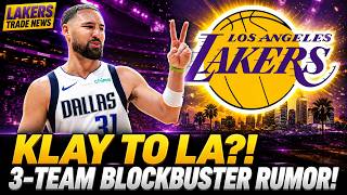 Lakers 3-Team Blockbuster TRADE RUMOR For Klay Thompson REVEALED #SkyHookReport screenshot 2