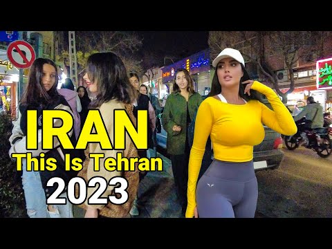 This Is Tehran | IRAN 2023 Night Walk Vlog ایران
