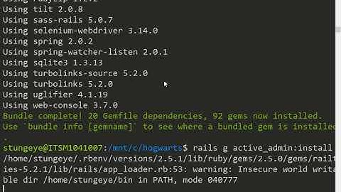 Harry Potter and the Active Admin